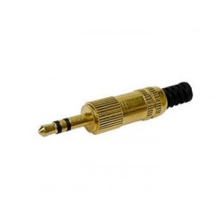 JACK MALE 3.5mm STEREO DORE