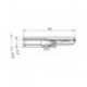 PINCE CROCODILE ISOLEE 4mm 6A - NOIR (AK 10)