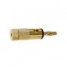 FICHES BANANES DOREES 4mm - NOIR