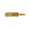 FICHES BANANES DOREES 4mm - ROUGE