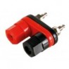 DOUBLE BORNE DE RACCORDEMENT ROUGE - NOIR