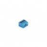 BORNIER A VIS. 3 POLES. BLEU