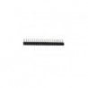 BARRETTE FEMELLE POUR CI. SIMPLE RANGEE A 20 CONTACTS. PAS 2.54mm