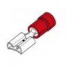 COSSE FEMELLE 2.8mm ROUGE