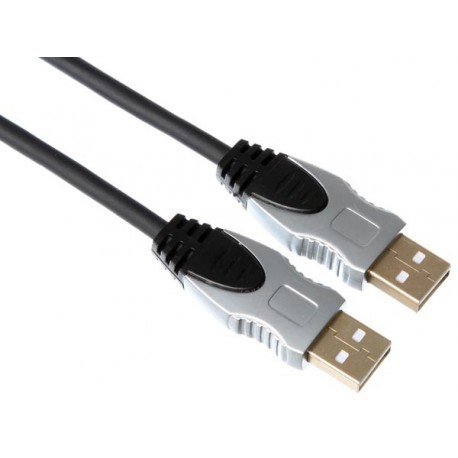 CABLE USB 2.0/FICHE USB A VERS FICHE USB A/ PROFESSIONNEL /2.5m