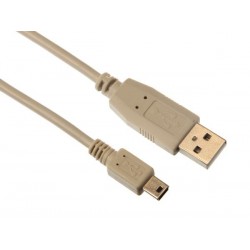 FICHE A VERS MINI USB FICHE B / 2.5m