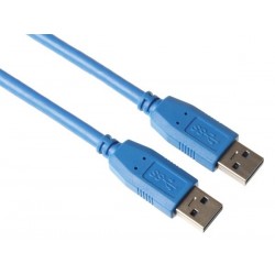 CABLE USB 3.0/FICHE USB A VERS FICHE USB A/DE BASE/1.8m