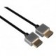 CABLE HDMI 2.0 ULTRAPLAT MALE/MALE - 32 AWG - Ø 3.8 mm - LONGUEUR 2 m