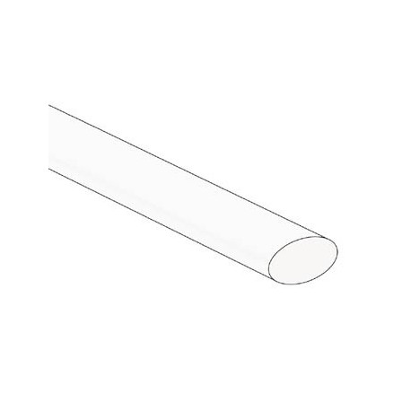 GAINE THERMORETRACTABLE 2:1 - 9.5mm - BLANC - 25 PCS.