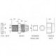 PRESSE-ETOUPE IP68 METRIQUE (6 - 10mm)