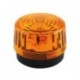 FLASH STROBOSCOPIQUE A LED - AMBRE - 12 VCC - ø 100 mm