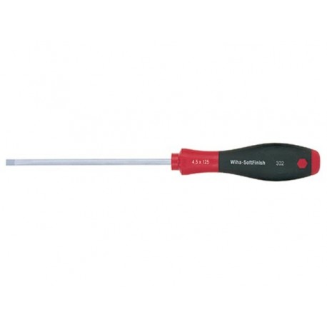 WIHA - TOURNEVIS SOFTFINISH - TETE A FENTE 5.5 x 125mm