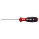 WIHA - TOURNEVIS POUR ECROUS A FENTE SOFTFINISH - LAME RONDE - M2.6 x 90