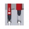 WIHA - TOURNEVIS SOFTFINISH VDE/GS ELECTRIC XENO SL/PH1x80 POUR VIS DE BORNES - 3271