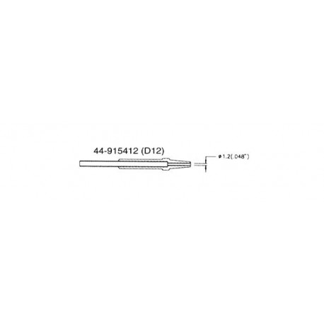 PANNE DE RECHANGE 1.2mm POUR STATION DE DESSOUDAGE VTDESOL2 / VTSSD / VTSSDN
