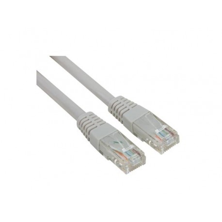 TCU66U030 - CABLE RESEAU UTP - CAT6 - CONNECTEUR 8P8C MALE VERS CONNECTEUR 8P8C MALE / CCA / VRAC / IVOIRE / 3m