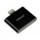 ADAPTATEUR POUR iPHONE 5 - APPLE 30 BROCHES FEMELLE vers LIGHTNING MALE 8 BROCHES - NOIR