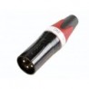 NEUTRIK - FICHE XLR DE TERMINAISON. 3 POINTS MALE