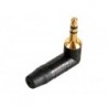 NEUTRIK - FICHE 3.5mm - COUDEE - NOIR
