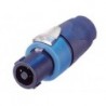 NEUTRIK - SPEAKON. 4 POINTS FEMELLE. NOIR. sup.1000W