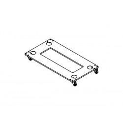 FLAT BED DOLLY FOR 3 UNITS LX-218C / LX-218CR / LX-218CA / LX-218CRA