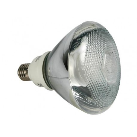 LAMPE FLUOCOMPACTE PAR38 - 18 W - 240 V - E27 - 2700 K