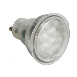 LAMPE FLUOCOMPACTE GU10 - 5 W - 240 V - 2700 K