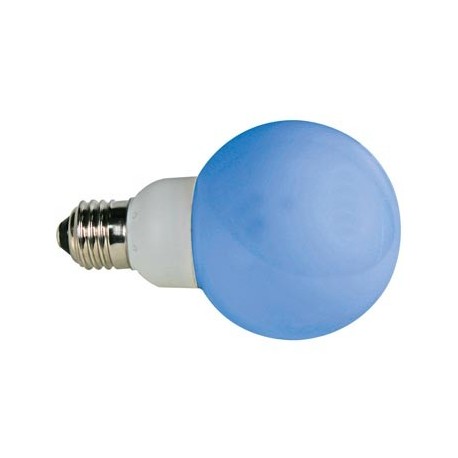 AMPOULE LED BLEUE - E27 - 230VCA - 20 LED