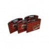 TAYG - BOITE DE RANGEMENT - 430 x 370 x 55 mm - 25 COMPARTIMENTS AMOVIBLES