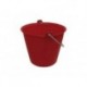 SEAU DE MACON - 13 L - PVC - ROUGE