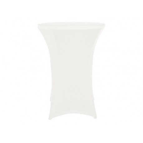 HOUSSE POUR TABLE MANGE DEBOUT - BLANC