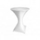 HOUSSE POUR TABLE MANGE DEBOUT - BLANC