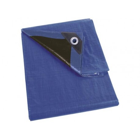 BACHE BLEU/NOIR - SUPERRESISTANT - 2 x 3 m