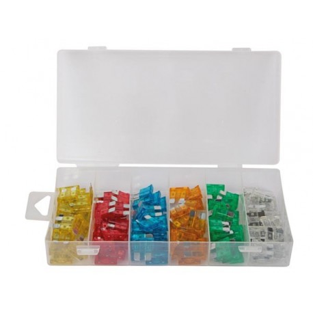 ASSORTIMENT DE FUSIBLES AUTO - 120 pcs