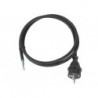 CORDON D'ALIMENTATION 1.5 m - 3G1.5 - PRISE CEE 7/7 ET EXTREMITE SANS PRISE