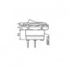 INTERRUPTEUR DE PUISSANCE A BASCULE 6A-250V SPST ON-OFF-ON