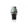 BOUTON-POUSSOIR OFF-ON ARGENTE