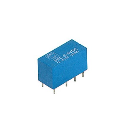 DIL RELAIS 1A/30VCC-125VCA 2 x REPOS-TRAVAIL 6Vcc