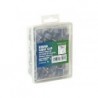 CLIP DE FIXATION ROND. GRIS. 4mm (100pcs/boite)