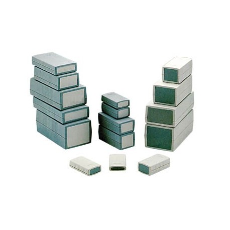 COFFRET EN PLASTIQUE MOULE - GRIS FONCE 190 x 100 x 60mm