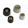 BOUTON (NOIR 36mm/6mm) 3 PINCES