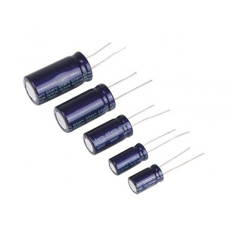 CONDENSATEUR CHIMIQUE RADIAL 470µF / 63V