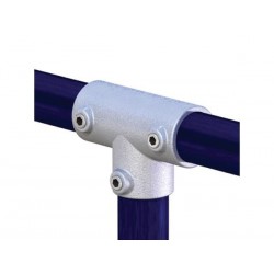 DOUGHTY - PIPECLAMP ANGLED TWO SOCKET TEE (4-10 degree)