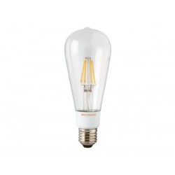SYLVANIA - LAMPE LED TOLEDO RETRO ST64 640 LM - CLAIR - LUMINOSITE REGLABLE - E27