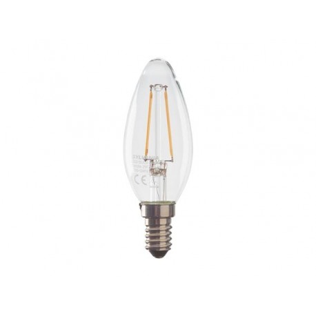 SYLVANIA - LAMPE LED TOLEDO RETRO FLAMME 250 LM - CLAIR - 2.5 W - E14