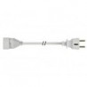RALLONGE 3 m - BLANC - 3G1.5