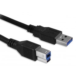 EWENT - CABLE DE CONNEXION USB 3.0 HAUTE VITESSE - USB 3.0 TYPE A VERS USB 3.0 TYPE B - 3 m