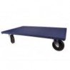 SUPPORT ROULANT POUR MEUBLES - RECTANGULAIRE - 650 x 400 mm - CHARGE MAX. 400 kg