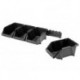 JEU DE BACS A BEC - 8 pcs - 103 x 165 x 75 mm - NOIR
