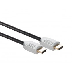 CABLE HDMI® 2.0 HAUTE VITESSE AVEC CONNECTEUR ETHERNET VERS CONNECTEUR - CUIVRE / PROFESSIONNEL / 1.50 m / DORE / M-M